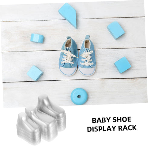Sturdy Plastic Baby Booties Display Rack for Retail & Home