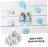 Sturdy Plastic Baby Booties Display Rack for Retail & Home
