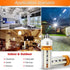 2 Pack 60W LED Corn Light Bulb, 7500 Lumin, 600W Replacement, E26 Cool Daylight White, Pack of 1.