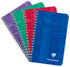Clairefontaine Wirebound Notebook - Ruled 50 Sheets, 3 x 4 3/4, Sold Individually (Assorted Cover Color Random)