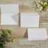 Toperd 50 Pack 4x6 Blank Cards Folded Cardstock Thank You Blank Greeting Cards for Invitations, Wedding, Greeting