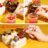 Teenitor Cupcake Pipettes, 60Pcs 4ml Plastic Dropper Squeeze for Alcohol Infuser, Mini Flavor Liquor Infuser