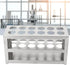 Tube Rack, 0.75in 12 Holes 3 Tiers Stainless Steel Test Tube Holder for Classroom, Lab School Scientific Experiments