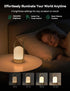 4000mAh 4-Level Dimmable Tubicen Rechargeable Table Lamp Waterproof Outdoor Lantern Portable Battery Operated Camping