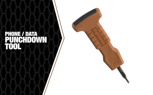 Southwire PDTC-1 Comfort Grip Punch Down Impact Tool, 110-style