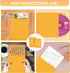 Joyberg 48 PCS 6x9 Envelopes - Yellow Self Seal Printable Catalog Mailing Envelopes, Tear Resistant Kraft for Letters,