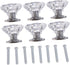6pcs Decorative Mini Drawer Knobs Lightweight Bedside Cabinet Handles for Easy Installation