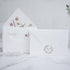 50 PACK 4x6 ponatia Floral Thank You Cards With Envelopes - Gold Foil Wildflower Greeting Cards With Adhesive Envelopes