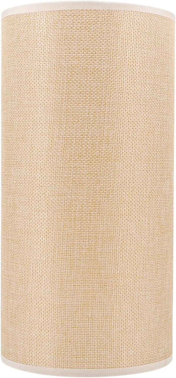 jojofuny Vintage Drum Lampshade Light Cover for Table Floor Lamps for Cozy