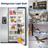 Upgraded 5304517886 kei d28a kel2811 LED Bulb E17 4W Refrigerator Light Bulb, Daylight 5.5W, Pack of 2