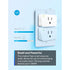 TP-Link Tapo Mini Smart Plug 15A, Wi-Fi Plug for Smart Home, Compatible with Alexa & Google Home, 4-Pack