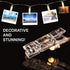 40 8 LiyuanQ LED Photo Clip String Lights with Remote, Modes Indoor Fairy String Lights for Hanging Photos Pictures
