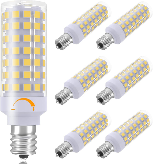 TAIYALOO E12 LED Bulb Dimmable C7 Bulb Equivalent to E12 Halogen Bulb
