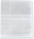 Recipe Card Protector Pages, 15 Clear Plastic Protectors for 4" x 6" Recipe Binder
