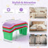 LIWBYYG 6 Pcs Kids Lap Desk Tray, Plastic Breakfast Lap Desk Trays with Side Pockets and Slot Portable Lap Bed Table