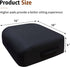 VGLCBBSTS 6-Inch Office Chair Booster Cushion Extra-Thick Height Increase Seat Pad with Dual-Layer Foam & Non-Slip