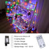 65.6ft 150 11 IP44 RaThun Color Changing String Lights, LED Multicolor & Warm White Globe Lights with Remote, Modes