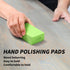 XKDOUS 6PCS Diamond Hand Polishing Pads, 60/100/200/400/600/1000 Diamond Sanding Pads for Ceramic Tile Glass Stone