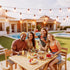 60 32 G40 Bulbs, Dimmable 2700K Svater Outdoor String Lights LED FT, Patio Globe Lights with Plastic Waterproof Outside