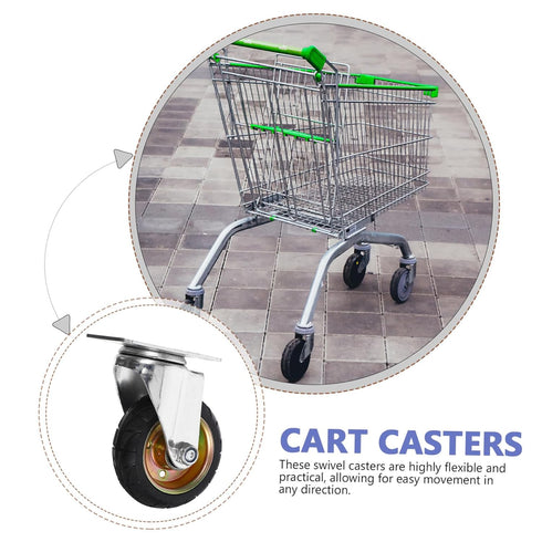 Durable Replacement Caster Wheel for Outdoor Carts