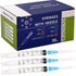 50Pack 3ml Luer-Slip with 23 G Dispensing Tools for Industrial Dispensing, Science Lab, Pet