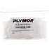 2" x 3" Reclosable Plastic Bags, 2 Mil, White-Block, Pack of 100, Plymor