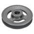 uxcell BK55-7/8 V-Belt Sheave, 7/8" Bore 5.25" OD Single Groove Cast Iron Sheave for 3L or B Belt