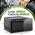 Large Lock Box for Medicine, Personal Items, Phone/Tablet, Childproof First Aid Locked Storage Bin