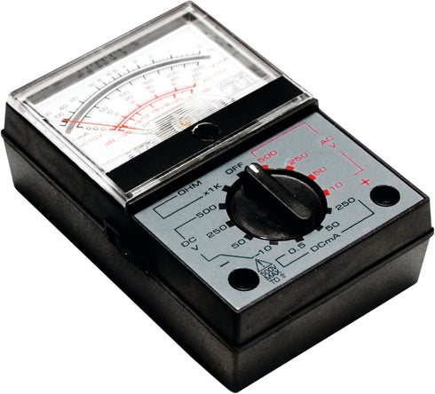 Performance Tool W2979C Volt and Ohm Analyzer, Test AC/DC Circuits with Batteries and Instructions