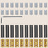 Linkstyle 10PCS 10 AWG Gauge Wire Connector Nut Kit, 60A Quick Wiring Connection Terminal with Heat Shrink Tube