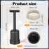 G9 8 95mm PATIKIL Light Socket Rings Kit, Lamp Shade Holder Adapter Plastic Ring Replacement with Removal Tool for Lamp
