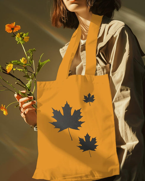 Reusable Maple Leaf Home Decor Stencil 8.5" x 11" - Custom Design for Autumn Crafts & Decorations