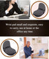 LINGSFIRE Memory Foam Mouse and Keyboard Wrist Rest Pad, Anti-Skid Support Mat for Office Computer (Gray)