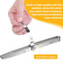 32 Blades Stainless Steel Feeler Gauge: Metric and Imperial Gap Measuring Tool for Spark Plug, Valve Adjustment