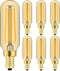 Leools E12 LED Dimmable 8W Equal 75 watt Amber Warm White 2700K