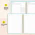 SUNEE Meeting Notebook for Work - 160 Pages, B5 Size Project Planner, Spiral Meeting Agenda/Minutes Organizer for Office
