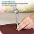 Spurtar Grommet Tool Kit, 3/8'' Handheld Grommet Kit with 10mm Hollow Punch and 500pcs Eyelets for Leather Fabric