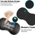 VSOJSOJKE Set Large Game Mouse Pad + Wrist Support Pad + Coffee Coaster, Quote Chaos Coordinator Foldable Table Mat