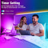 100ft REEMEER Led Lights Smart APP Control Music Sync Strip Lights RGB Color Changing Strips with Remote, for Bedroom