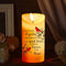 LED Memorial Candles for Loss of Loved One, Sympathy Flameless Candles for Prayers (Bird, 3 x 6 Inch)
