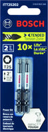 BOSCH ITT25205 5-Pack 2 In. Torx #25 Impact Tough Screwdriving Power Bits by BOSCH