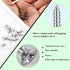 1320Pcs Flat Head Self Tapping Screws, 304 Stainless Steel Tiny Countersunk Cross Drive Head Micro Fastener Kit