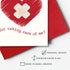 8x5.3 Inch Thank You for Taking Care of Me Greeting Card Heartfelt Appreciation for Your Unwavering Support