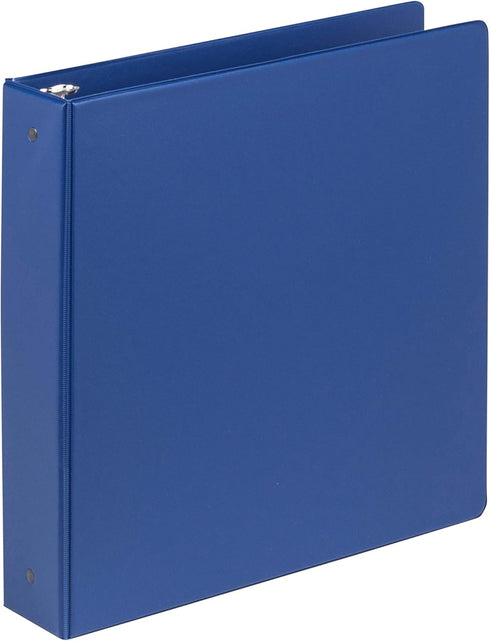 Samsill 2 Inch Value Document Storage 3 Ring Binder, Round Ring, 11 x 8.5 Inches, Dark Blue/Navy