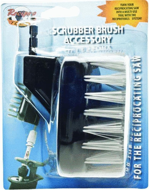 LLC Scrub Brush, Medium, Black/Gray - RCT-SCB-10