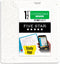 Five Star 3 Ring Binder, 1-1/2 Inch Binder with D Rings, Customizable Clear View Cover, Poly, White