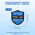 3PCS 24 2.8x2.4 Security Alarm System Sign for Home, Self-Adhesive Weatherproof Small Hours Warning Sticker, Safety