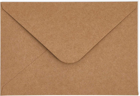 Generic Set, (Pack 24) Thank You Notes with Brown Kraft Envelopes, Thank You Cards Blank Inside, Handwritten Style