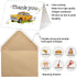 Tbwoet 48 Pack 4 6 Friend Funny Thank You Cards Wtih Envelopes & Stickers, Funny Greeting Note Blank Cards