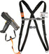 Ergodyne Squids 3138 Barcode Scanner Padded Harness, Tethering Lanyard for Bar Code Scanners, Black, Small
